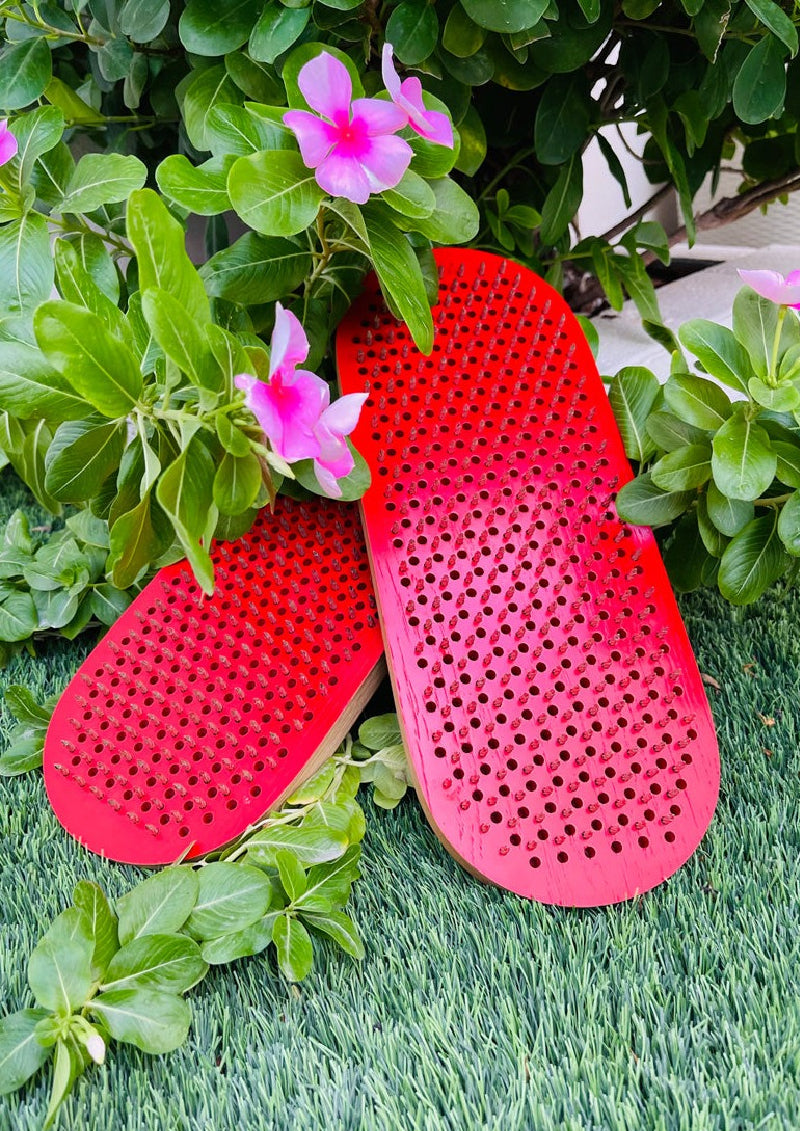 Red Sadhu Nails board