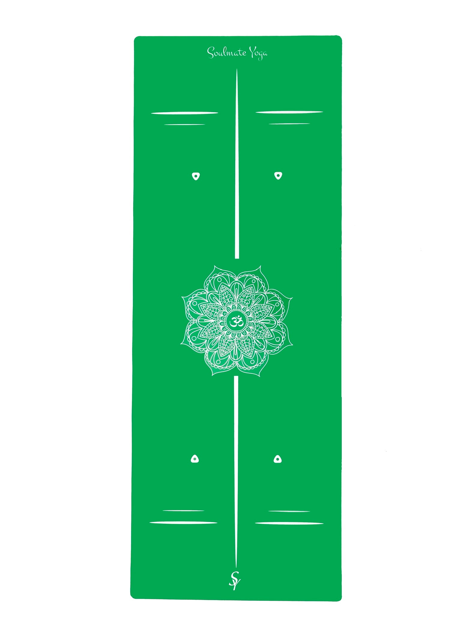 Non Slip Eco Friendly Soulmate Yoga Green