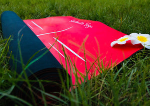 Non Slip Eco Friendly Soulmate Yoga Mat Red