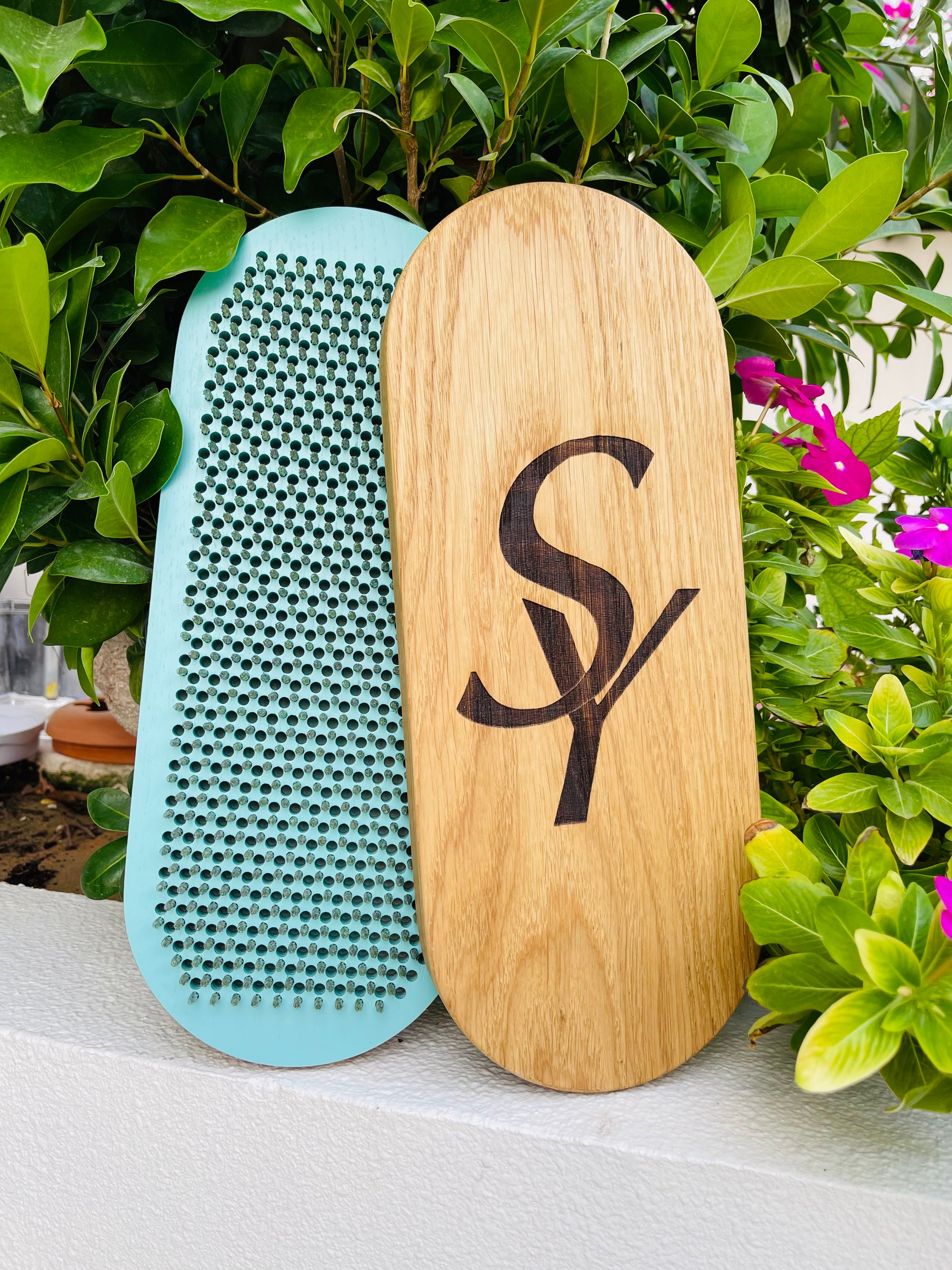 Blue Sadhu Nails board